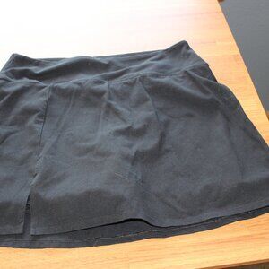Old Navy Active Skort Size M Powerchill Extra High Rise Go-Dry Black